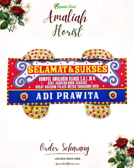 Papan Bunga Ucapan Selamat Panjang Jiwo